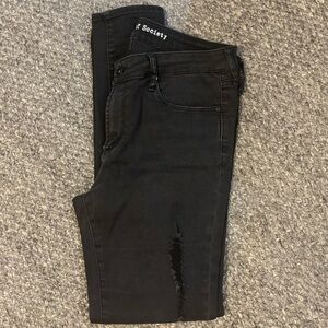 Articles of Society Women's Skinny Jeans Black